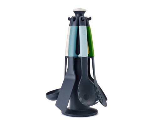 Joseph Joseph - Elevate™ Carousel 6-piece kitchen utensil set with stand Joseph Joseph - Elevate™ Carousel 6-piece kitchen utensil set with stand